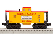 Lionel 2523160 Union Pacific Flyer LionChief Bluetooth 5.0 train set, included yellow Union Pacific 23164 caboose