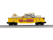Lionel 2528520 Tom and Jerry chasing gondola, full side view