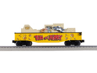 Lionel 2528520 Tom and Jerry chasing gondola, full side view