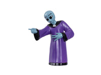 Lionel 2530010 Area 51 figures, included blue alien in purple robe