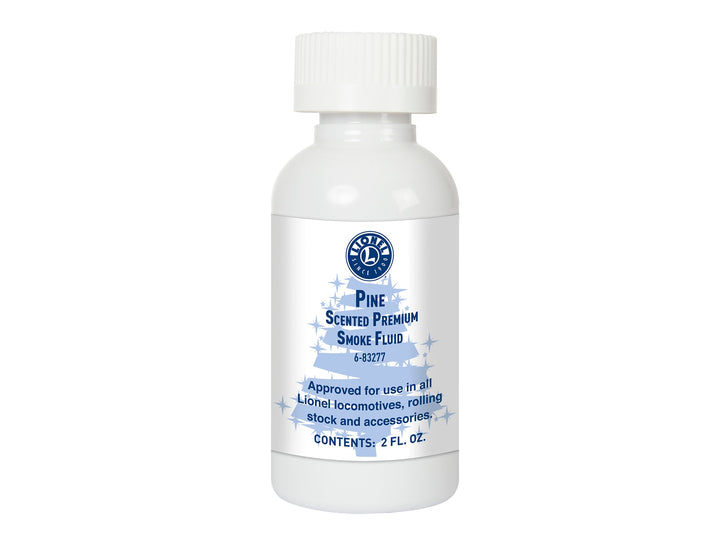 Lionel 6-83277 pine-scented premium smoke fluid, 2 fl oz bottle.