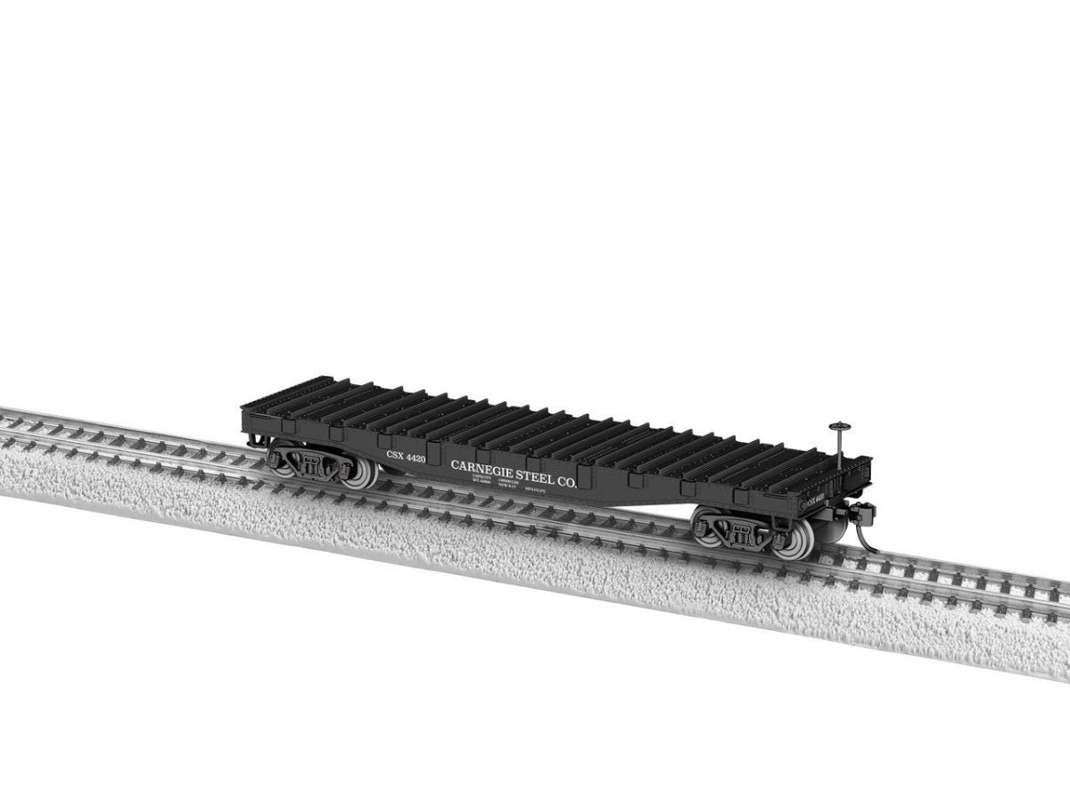 Lionel HO Scale Carnegie Steel Steel-Deck Flatcar - 2454420– product image