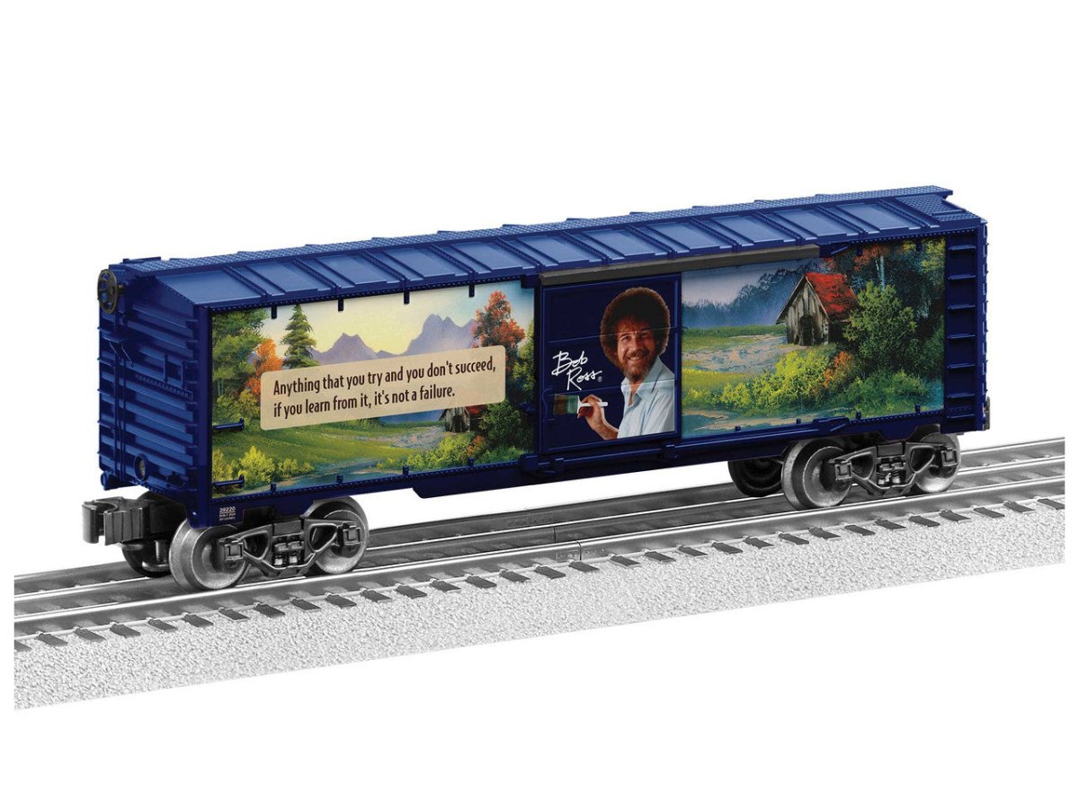 Lionel O Scale Box Car Bob Ross sound quotes on a timed loop - 2428220– product image