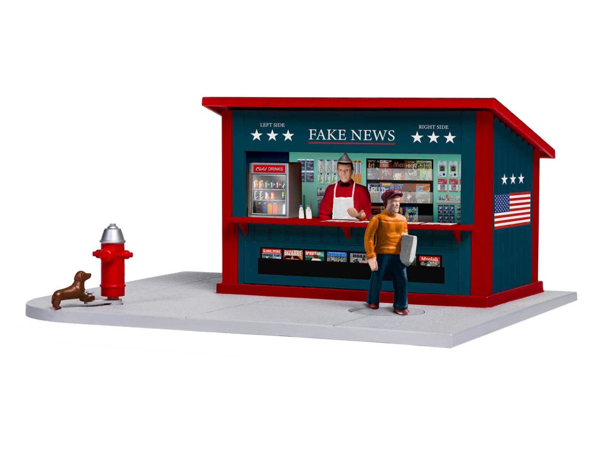 Lionel O Scale Fake News Stand - 2029240– product image