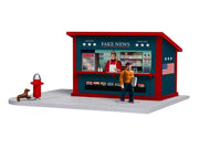 Lionel O Scale Fake News Stand - 2029240– product image 1