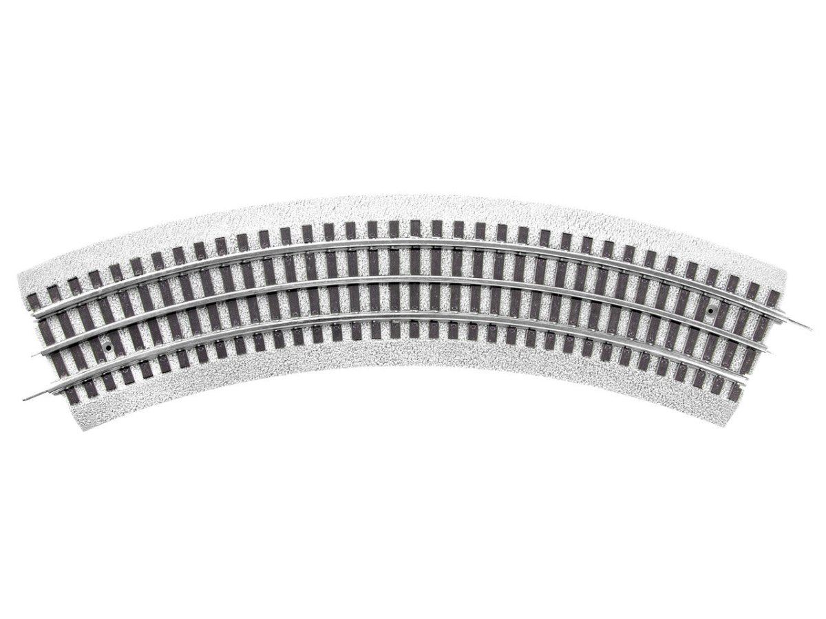 Lionel O Scale White O36 Curve FasTrack (4) - 85390 — exact product view
