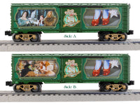 Lionel O Scale Wizard of Oz Illuminated Red Slippers Box Car - 2428050 — exact product view