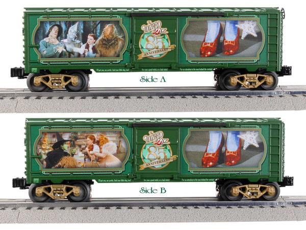 Lionel O Scale Wizard of Oz Illuminated Red Slippers Box Car - 2428050 — exact product view
