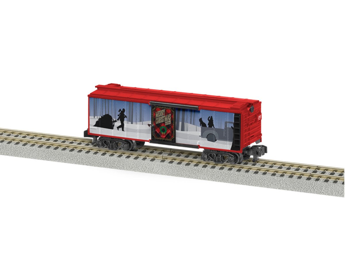 Lionel S Scale 2023 American Flyer Christmas Boxcar - 2319260– product image
