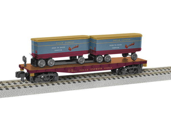 Lionel S Scale American Flyer The Polar Express TOFC Flatcar - 2319160