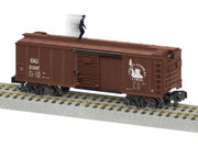 Lionel S Scale Hobo and Bull Boxcar Set – 2219040 — exact product reference view 3