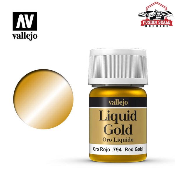Vallejo Model Color Metallic Red Gold VLJ70794 — exact product reference