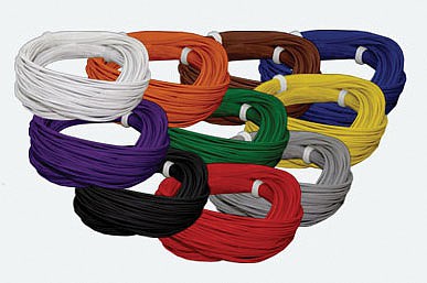 ESU 51942 Super-Thin Decoder Wire – Black, 0.5 mm, 10 m product image