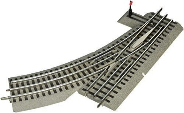 Lionel O Scale FasTrack O36 Manual Switch Right Hand - 12018 — exact product view