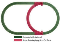 Lionel O Scale FasTrack Inner Passing Loop Add-On Track Pack – 12028 — exact product reference view 3