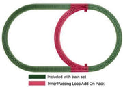 Lionel O Scale FasTrack Inner Passing Loop Add-On Track Pack – 12028 — exact product reference