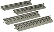 Lionel 12032 O scale FasTrack 10 inch straight track four pack