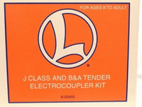 Lionel Electrocoupler Kit For J Class Tender & B&A Tender – 22955 — exact product reference