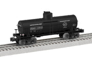 Lionel 2526260 United States Army 8000-gallon tank car USAX 10940, black Transportation Corps livery
