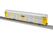 Lionel 2526420 Chicago and North Western VISION autorack TTGX 983715, yellow and silver