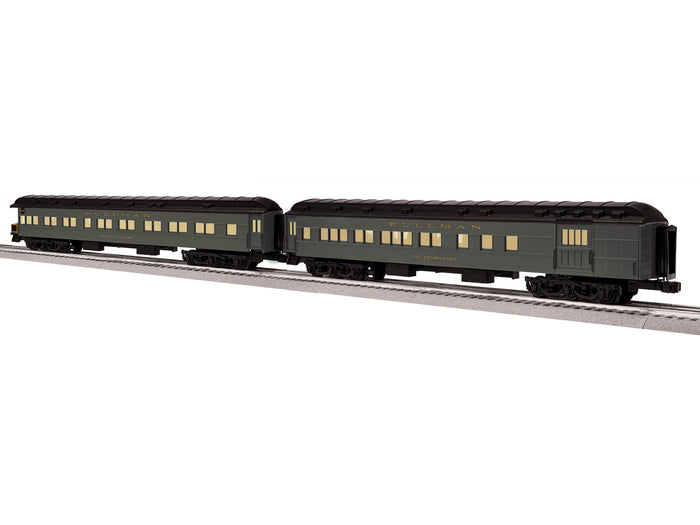 Lionel 2527520 New York Central 20th Century Limited 18-inch passenger car two-pack, Pullman Seneca Valley and Van Rensselaer