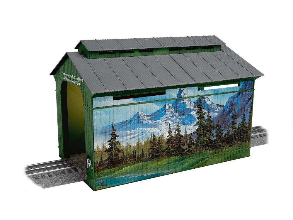 Lionel O Gauge Bob Ross Covered Bridge – 2529080– product image