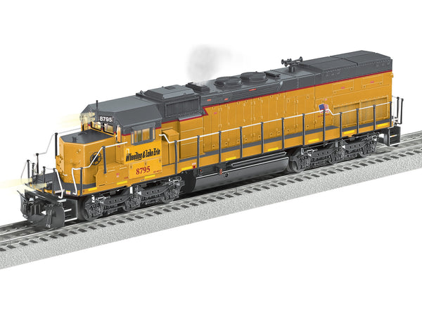 Lionel 2533862 Wheeling & Lake Erie SD40T-2 #8795 – O Gauge