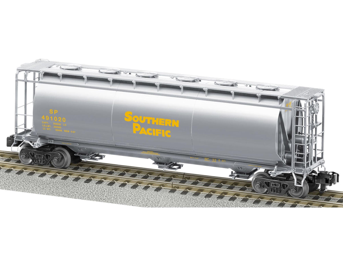 Lionel American Flyer S Scale Southern Pacific Cylindrical Hopper – 48643– product image