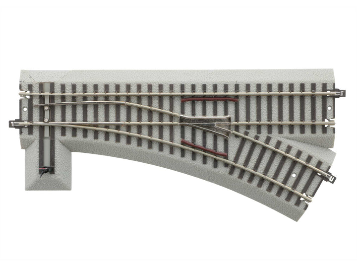 Lionel American Flyer 6-49869 FasTrack R20 right-hand manual switch