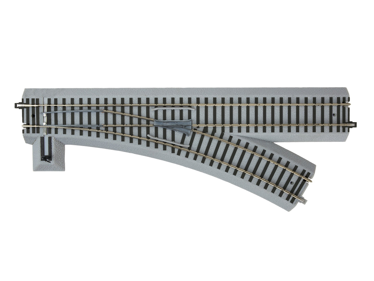 Lionel American Flyer 6-49884 FasTrack R27 right-hand manual switch