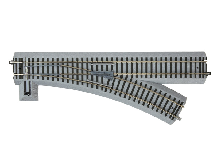 Lionel American Flyer 6-49884 FasTrack R27 right-hand manual switch