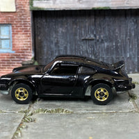 Loose Black Wall Hot Wheels 1988 - Porsche 911 - Black