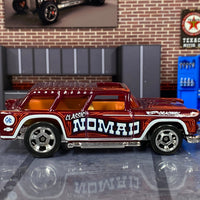 Loose Hot Wheels - 1955 Chevy Nomad - Dark Red