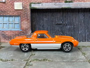 Loose Hot Wheels - 1968 Mazda Cosmo Sport - Orange and White