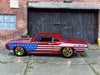 Loose Hot Wheels - 1968 Plymouth Barracuda Formula S - Dark Red Stars and Stripes