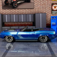 Loose Hot Wheels - 1970 Plymouth Barracuda - Blue