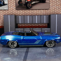 Loose Hot Wheels - 1970 Plymouth Barracuda - Blue