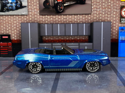 Loose Hot Wheels - 1970 Plymouth Barracuda - Blue