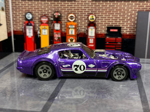 Loose Hot Wheels - 1970 Pontiac Firebird - Purple