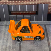 Loose Hot Wheels - 1994 Toyota Supra TOON'D - Orange