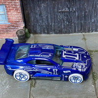 Loose Hot Wheels - 2011 Camaro - Blue and White