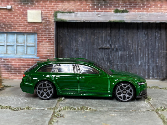 Loose Hot Wheels - 2017 Audi RS6 Avant - Green