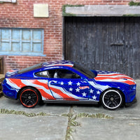 Loose Hot Wheels - 2018 Ford Mustang GT - Blue Stars and Stripes