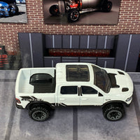 Loose Hot Wheels - 2020 Dodge Ram 1500 Rebel 4x4 Truck - White