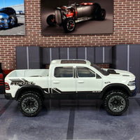 Loose Hot Wheels - 2020 Dodge Ram 1500 Rebel 4x4 Truck - White