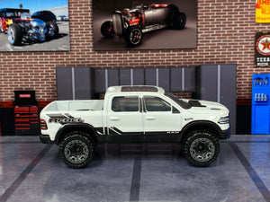 Loose Hot Wheels - 2020 Dodge Ram 1500 Rebel 4x4 Truck - White