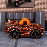 Loose Hot Wheels - Batman Batmobile 60's TV Series Car TOON'D - Orange