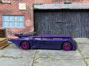 Loose Hot Wheels - Batmobile Animated Series - Purple