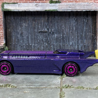 Loose Hot Wheels - Batmobile Animated Series - Purple