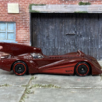 Loose Hot Wheels - Batmobile - Burgundy